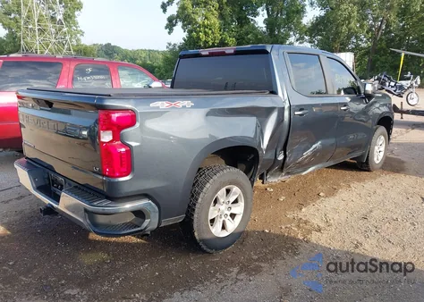 2019 Chevrolet Silverado 1500 Lt из США, поврежденный, VIN 1GCUYDED1KZ178012